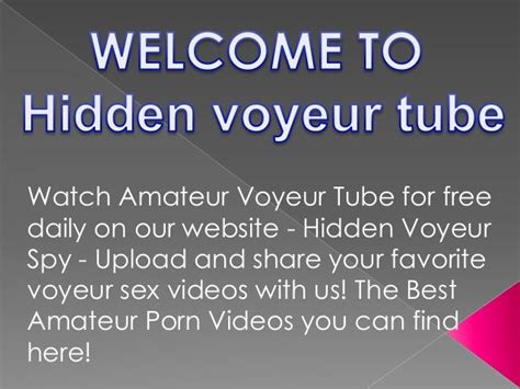 voyeur tube